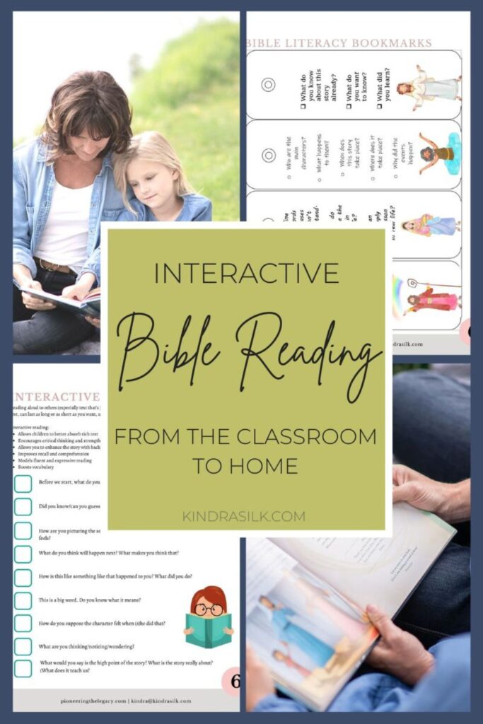 Interactive Bible reading at home for supercharged understanding