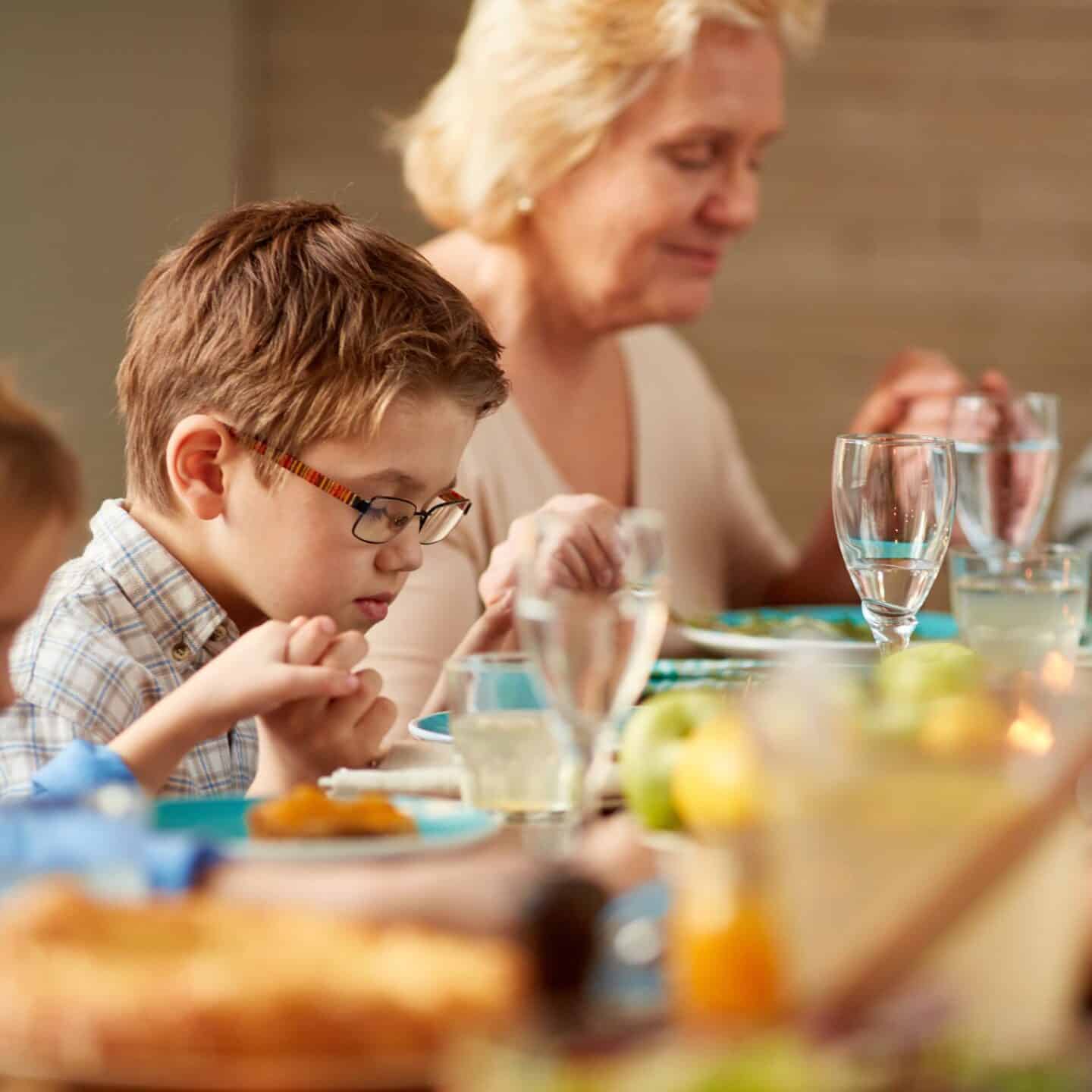 Mealtime Prayers for Families: Nourishing the Spirit